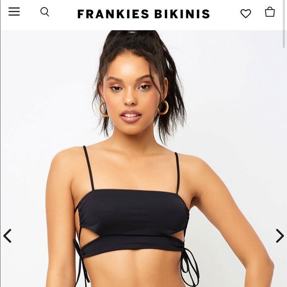 Frankie's Bikinis Other - Frankies Bikinis London Top in Black